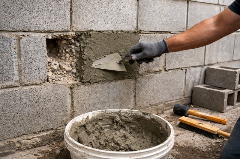 Block Wall Repair in Del Mar, CA