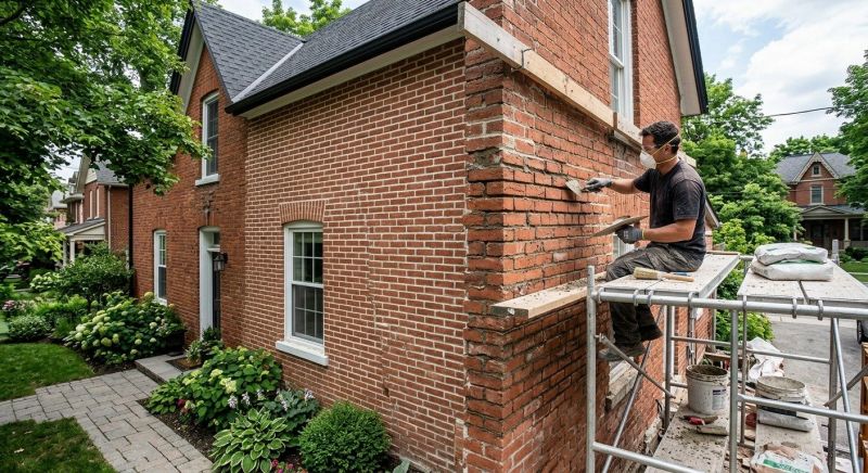 Brick Masonry Restoration in Encinitas, CA