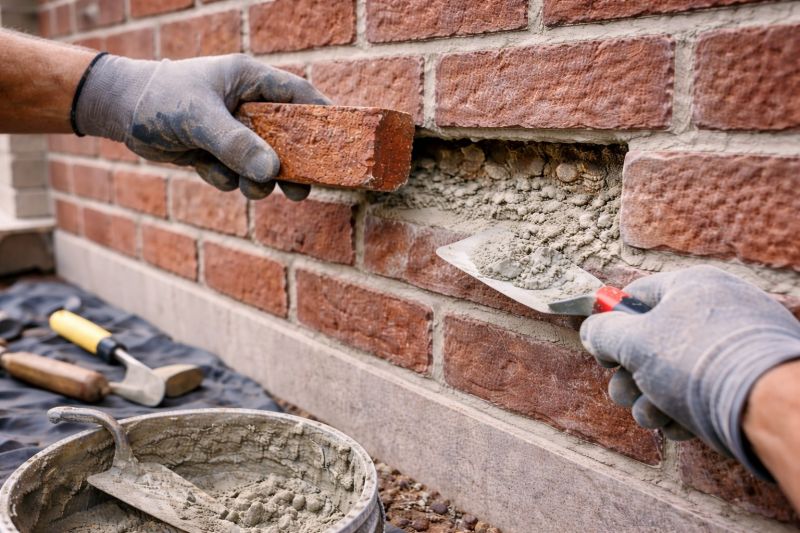 Brick Repair in Del Mar, CA