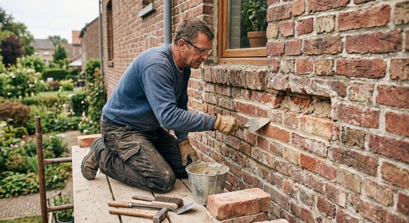 Brick Stairs Repair in La Jolla, CA
