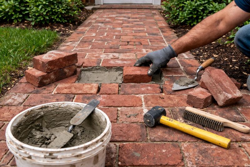 Brick Steps Repair in Encinitas, CA