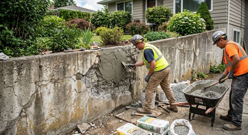 Retaining Wall Repair in La Jolla, CA