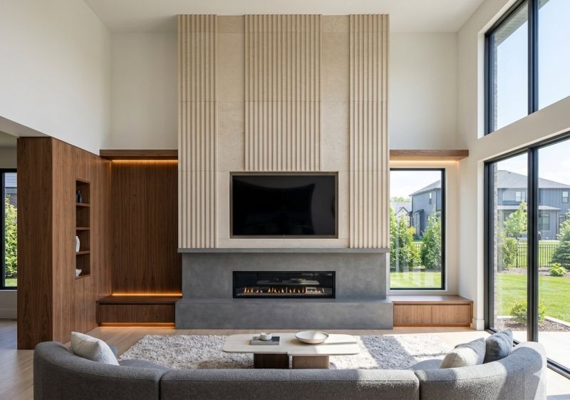 Stone Chimney Installation in San Marcos, CA