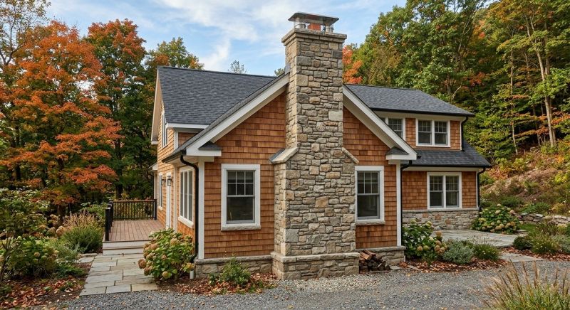 Stone Chimney Installation in Santee, CA
