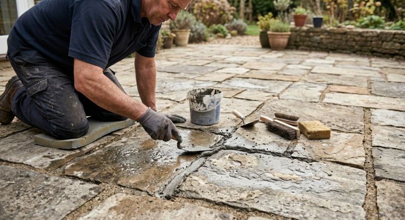 Stone Driveway Repair in Encinitas, CA