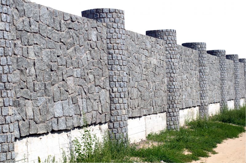Stone Wall Repair in Fallbrook, CA