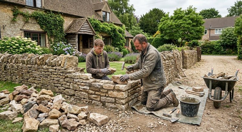 Stone Wall Repair in San Diego, CA