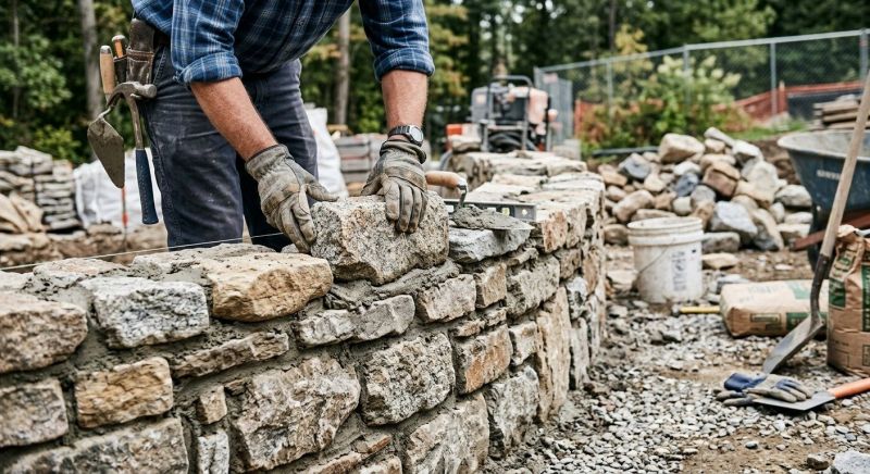 Stonework Installation in La Jolla, CA