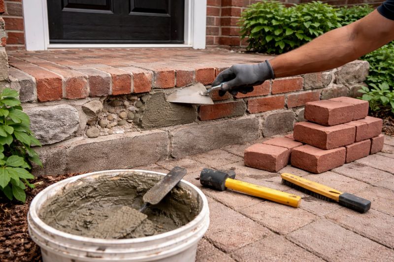 Stonework Repair in Fallbrook, CA